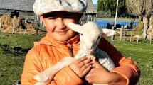 Imagen de El gaucho más tierno: Benja rescata corderitos abandonados y los cuida en el campo en Chubut