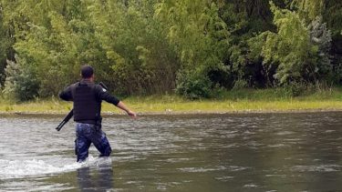 El operativo se realizó sobre la zona ribereña. Foto gentileza
