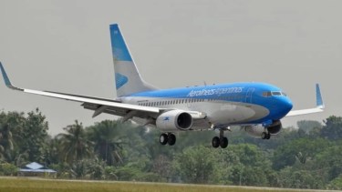 Aerolíneas Argentinas. 