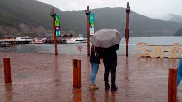 Alerta por lluvias de miércoles a viernes: San Martín de los Andes a Bariloche