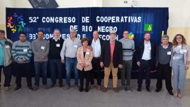 El 52° Congreso de Cooperativas reunión a más de 150 referentes cooperativos en Jacobacci. Foto: José Mellado. 