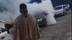 VIDEO | Realizaban una ceremonia mapuche en Villa Mascardi y les dispararon gases