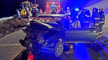 Trabajó personal de bomberos, de salud y efectivos policiales de Chos Malal. Foto: Gentileza Facebook Juan Carlos Parada