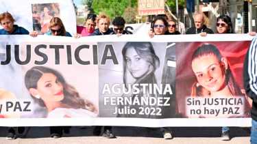 Cipolletti marchó en un nuevo pedido de justicia. Foto: Florencia Salto. 