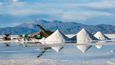 La industria del litio se desarrolla principalmente en Catamarca, Salta y Jujuy. 