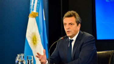 El ministro de Economía Sergio Massa modifica su llegada a la cordillera. Archivo