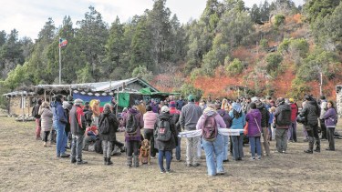 La sentencia de la exjueza federal Silvina Domínguez que ordena la cesión de 180 hectáreas a la comunidad mapuche Millalonco Ranquehue de Bariloche. (Foto: archivo de Marcelo Martínez)