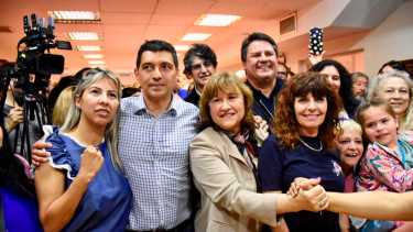 El vicegobernador se formalizó como competidor dentro del MPN. Foto: Matías Subat.
