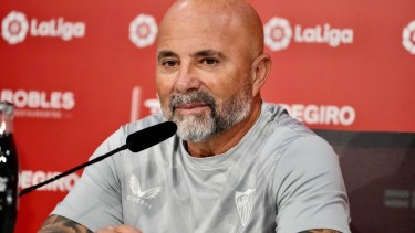 Jorge Sampaoli, entrenador del Sevilla, fue DT de la selección y llevó a Acuña al Mundial de Rusia. 