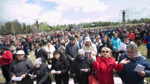 Las imágenes de la celebración en Viedma de la santificación de Artémides Zatti