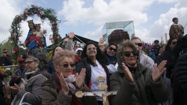 Las celebraciones se realizaron durante el fin de semana en la capital rionegrina y bajo la organización de la comunidad salesiana. Foto: Pablo Leguizamon.