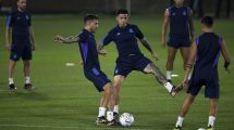 Imagen de Qatar 2022: Scaloni probó variantes en la última práctica de la Selección Argentina