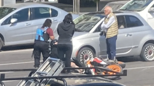 Carlos Bianchi protagonizó un accidente: un motociclista terminó herido