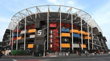 Las curiosidades del Estadio 974, estadio hecho con contenedores en el que Argentina jugará ante Polonia. 
