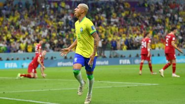 Richarlison es el goleador de Brasil en Qatar.