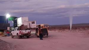 Ejecutan los últimos trabajos para la habilitación del Gasoducto de la Región Sur