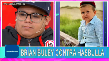 Brian Buley de El Marginal, indignado por la visita de Hasbulla. 