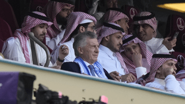 Macri contestó a quienes lo tildan de mufa y dijo que Croacia es el mejor equipo del Mundial. Foto Archivo.