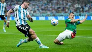 De Paul fue el más criticado en lo que va del Mundial. (Foto: AP)