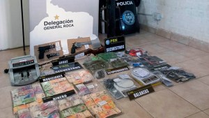 Desarticularon cuatro puntos de venta de drogas e imputaron a nueve personas en Roca
