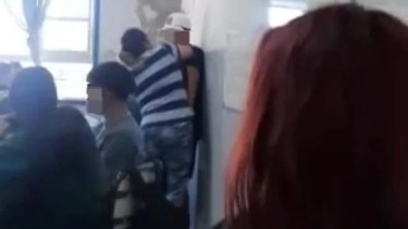 El video circuló rápidamente entre los principales medios. Foto gentileza