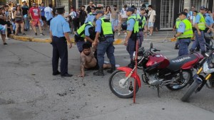 Neuquén: tres demorados por incidentes en el festejo del triunfo de Argentina ante Polonia