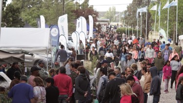 Este domingo, jornada de cierre, tuvo la mayor concurrencia al Vivero Provincial. Foto: Gentileza.