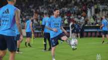 Imagen de Las mejores fotos de la práctica de la Selección Argentina de fútbol en Qatar