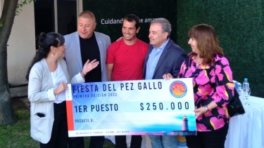 La presentación estuvo encabezada por el intendente Pedro Pesatti.