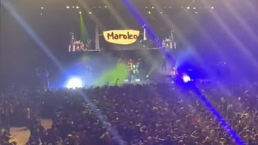 Asspera y un momento inédito en su recital. Captura video