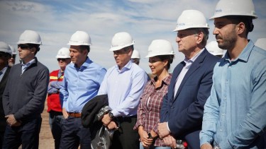 «Wado» De Pedro y Royón en Neuquén: los detalles de la visita a la obra del gasoducto a Vaca Muerta