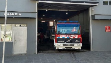 Pablo es bombero voluntario hace 11 años. Foto: gentileza
