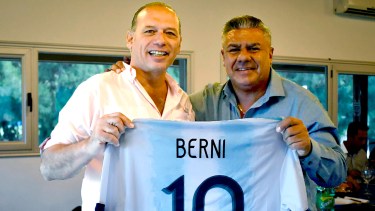 Berni habló de la presencia de público visitante en el fútbol de AFA. Foto gentileza