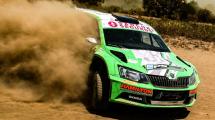 Imagen de Cancio dejó todo, pero no pudo seguir reinando en el Rally Argentino