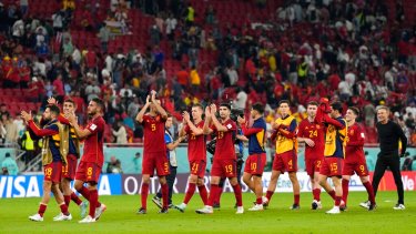 España es la gran candidata a meterse en los cuartos de final. (AP Foto/Alessandra Tarantino)