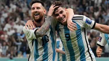 La Albiceleste continúa primera en el ranking FIFA. Foto: AP.-