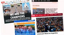 Imagen de «Locura en Buenos Aires»: así reflejaron los medios del mundo la caravana de la Selección Argentina
