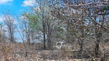 Según las últimas pesquisas, los cuerpos podrían ser de dos mecánicos desaparecidos en Longchamps. Foto Gentileza.