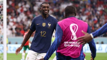 Kolo Muani se animó a ponerle picante en la previa a la final contra Argentina y quiso minimizar la participación de Messi. Foto Archivo.