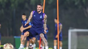 Mundial Qatar 2022: el emotivo mensaje de Rodrigo De Paul antes de la final contra Francia