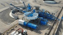 Imagen de Vista estrenó su planta de arenas con la que se abastecerá en Vaca Muerta
