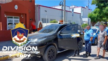 El hombre de 35 años ya tenía antecedentes policiales. Foto: Policía de Neuquén