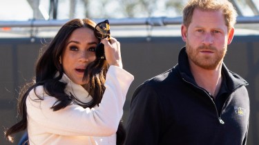 Megan y Harry, protagonistas de Spare y  también de un documental en Netflix.