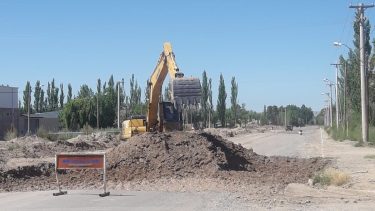 La obra contempla la ejecución de 6.827 metros lineales de extensión de red de gas. Foto gentileza