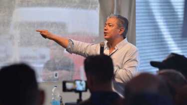 El candidato a gobernador decidió competir por fuera de su partido, el MPN. Foto: Archivo.