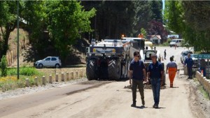 Inició la repavimentación de la Ruta 23 en Aluminé: cuándo queda habilitada  
