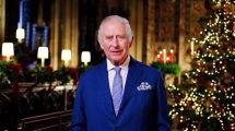 Imagen de Carlos III dio su primer discurso de Navidad tras la muerte de su madre: «No tengo palabras»