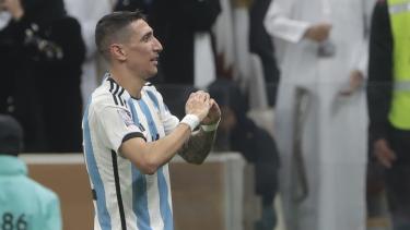 Ángel Di María sabía que este era su campeonato, y así se lo hizo saber a su pareja Jorgelina Cardoso.-