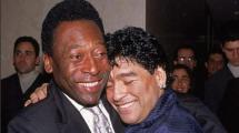 Imagen de «Diego está sonriendo»: el emotivo mensaje de Pelé desde el hospital para Argentina