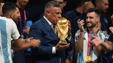 Claudio Tapia posteó un saludo navideño dedicado a los hinchas de la Selección Argentina.